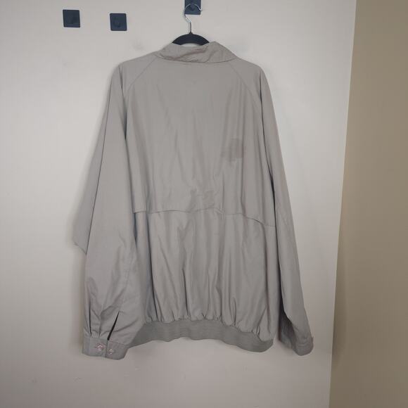 Falcon Bay Full Zip Bomber Jacket in Tan Size 5XLT - Picture 6 of 9